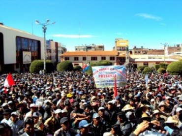 Aymaras realizarán paro de 72 horas contra el gobierno de Ollanta Humala
