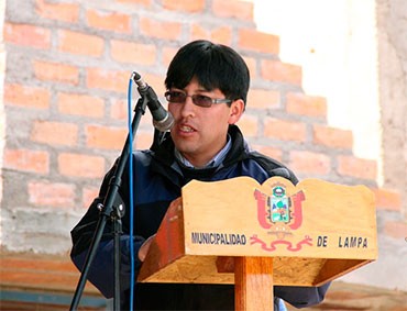 Fredy Vilcapaza Mamani, gerente general del Gobierno Regional de Puno