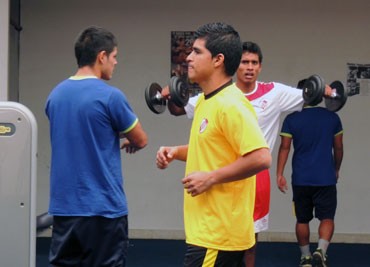 Hector Enriquez Rojas Morales, se integró a los trabajos de pre temporada del equipo ugartino