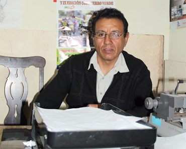 Walquer Pazos Luque, responsable de la comisión organizadora