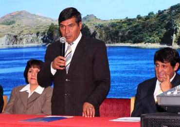 Mauricio Rodríguez, presidente regional de Puno