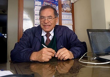 Alberto Quintanilla,líder del PDR.