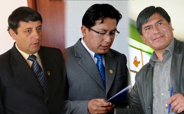 Hugo Llano, Roger Maquera y Edmundo Cordero pelearán candidatura regional del Proyecto AQUI 