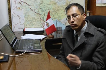 Manuel Quispe Ramos, gerente general del Gobierno Regional Puno