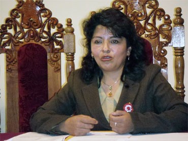 Eliana Mamani Arias, ex jueza supra honoraria de investigación preparatoria de Carabaya