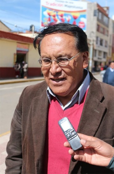 Hugo Muñoz Guerra, consejero regional de la provincia de Melgar