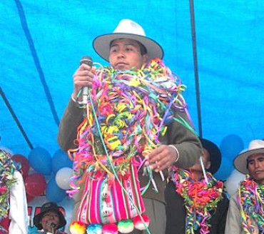 Luis Alberto Mamani, candidato a la Municipalidad Distrital de Zepita