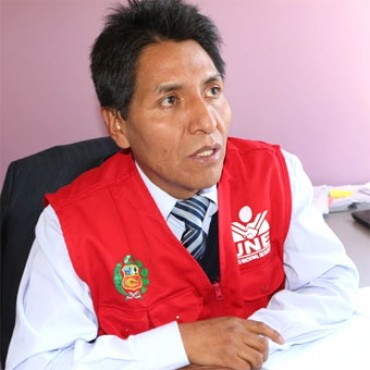 Benny Alvares Quiñones, presidente del JEE de Puno