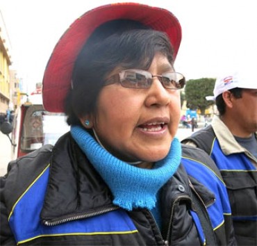 Jeanette Zea Romero, candidata a la alcaldía de San Román