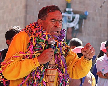Alberto Quintanilla, candidato al GR de Puno