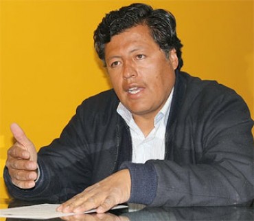 Juan Monzon, candidato al consejo Regional