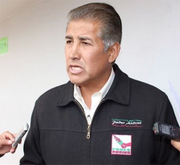 Oscar Cáceres Rodríguez, candidato a la alcaldía de San Román