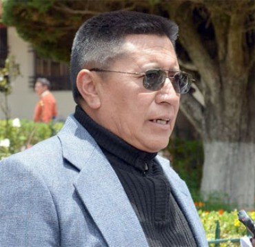 Efrain Bonifacio Castillo, presidente de mineros artesanales de Carabaya