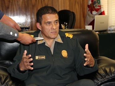 Destituido general PNP, Alberto Villalobos.