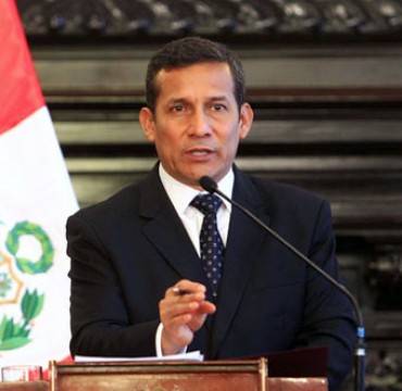 Ollanta Humala Tasso, presidente del Perú