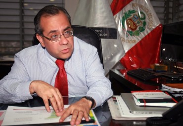 Jaime Saavedra, ministro de Eduación.