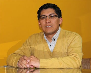 Wilfredo Mamani Calderón, director del futuro Colegio de Alto Rendimiento