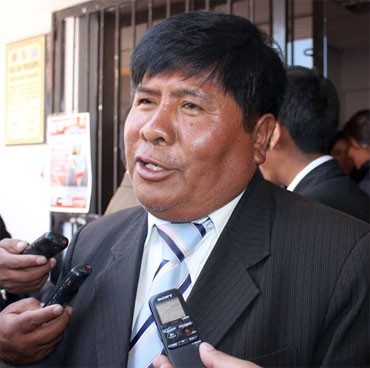 Juan Luque Mamani, candidato al GR de Puno