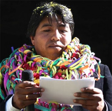 Iván Flores, alcalde Municipalidad Provincial de Puno.