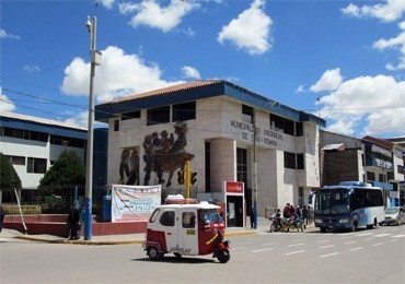 Municipalidad Provincial de San Román. Foto: Los Andes