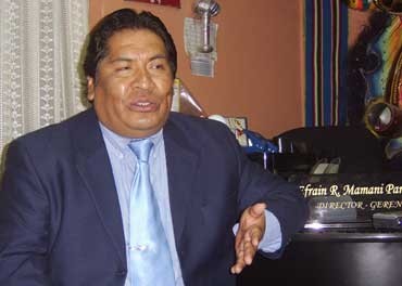 David Mamani Paricahua, ex alcalde de San Román-Juliaca. Foto: Los Andes