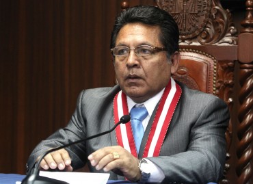 Ex fiscal de la Nación, Carlos Ramos. Foto: Andina