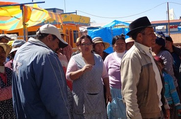 Reubicación de comerciantes de Puno es un fracaso en su primer día