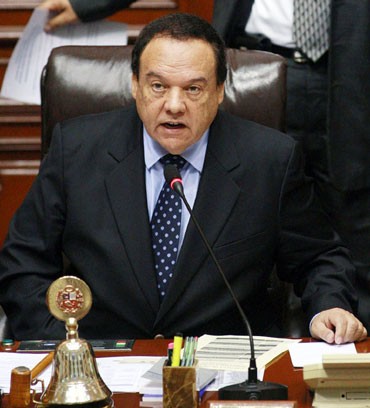 Luis Alva Castro, presidente del Poder del Congreso de la República. Foto: Andina