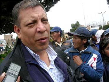 Marco Arana, líder de %u201CTierra y Libertad%u201D