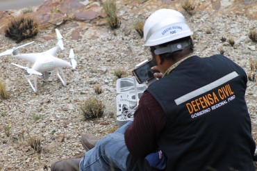 Brindarán capacitación en evaluaciones georeferenciales con drone