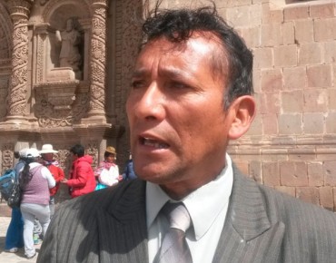 Iber Maldonado Rodríguez, exalcalde del Centro Poblado de Salcedo (Puno).