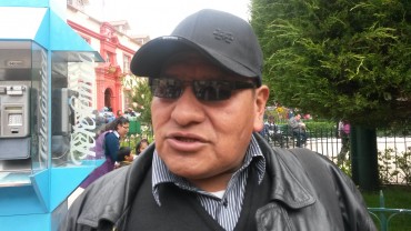 Percy Mayta, Presidente de la central única de barrios populares