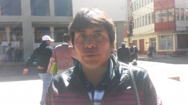  Antonio Mamani Ponce, alcalde del Centro Poblado de Ichu (Puno)
