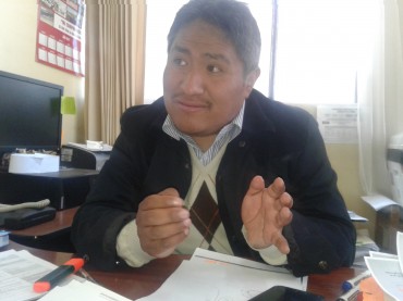 David Villalva Ventura, gerente de Planeamiento, Presupuesto y Acondicionamiento Territorial del Gobierno Regional de Puno
