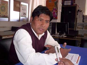 Neyellko Gutiérrez Quispe, consejero regional por la provincia de Yunguyo
