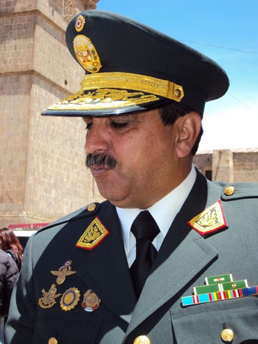 Javier Sanguineti Smith, Jefe de la XII Dirección Territorial de la Policía Nacional en Puno (DIRTEPOL)