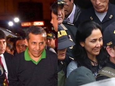 Revocan prisión preventiva a Ollanta Humala y Nadine Heredia