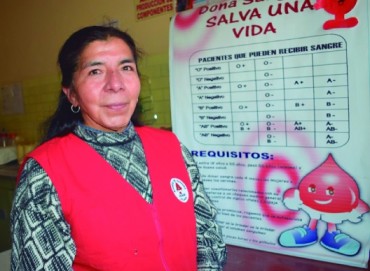 Escasez de donantes  de sangre en Juliaca