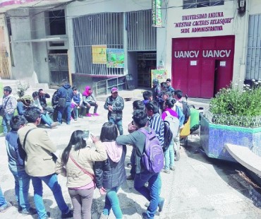 UANCV: estudiantes se siente indignados con denuncia de irregularidades
