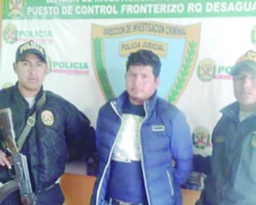 Sujeto acusado de asesinato se escondía en Bolivia 