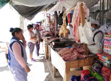 Fiscalía de prevención realizó operativo en puestos de carne en mercados