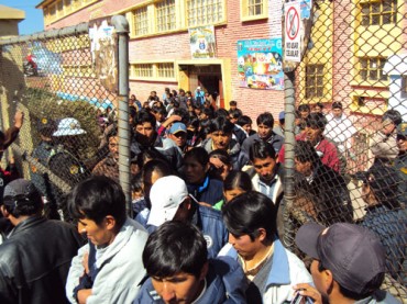 Docentes rindieron examen en Puno