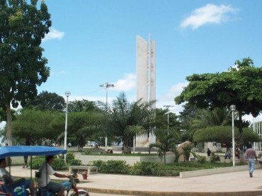 Plaza principal de Pucallpa. Foto:  Internet