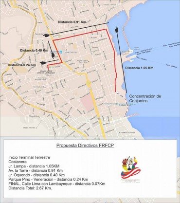 FRFC definió ruta de la Festividad Virgen de la Candelaria de Puno