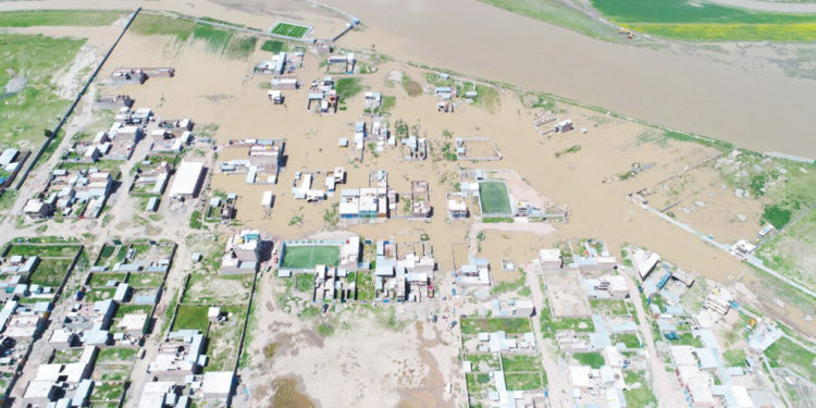 Urbanización San Carlos, afectada por inundaciones el 2018