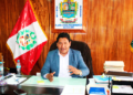 Flavio Mamani Hancco, alcalde de la Municipalidad Provincial de Azángaro.