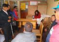Personal de la Procuraduría del Gobierno Regional de Puno (GRP), se aproximó a la Oficina Regional de Atención a las Personas con Discapacidad (Oredis), con el fin de ocupar un espacio.