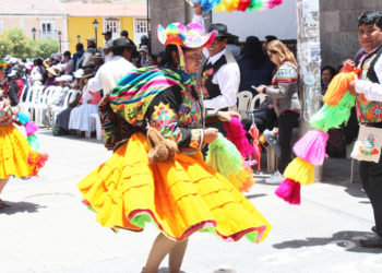 Diversos trajes de toda la región Puno.