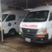 Ambulancias que cumplieron su periodo de uso que es de 10 años.