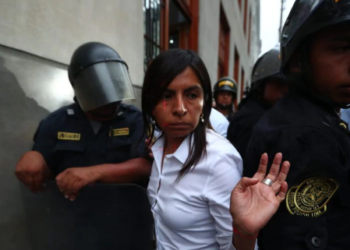 Giulliana Loza respondió al fiscal José Domingo Pérez, luego que este último pidiera que confirme la prisión preventiva contra Keiko Fujimori. (Foto: Piko Tamashiro/GEC)